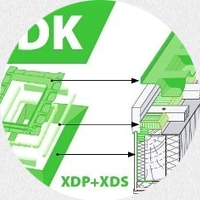XDK комплект окладов гидро-пароизоляционный